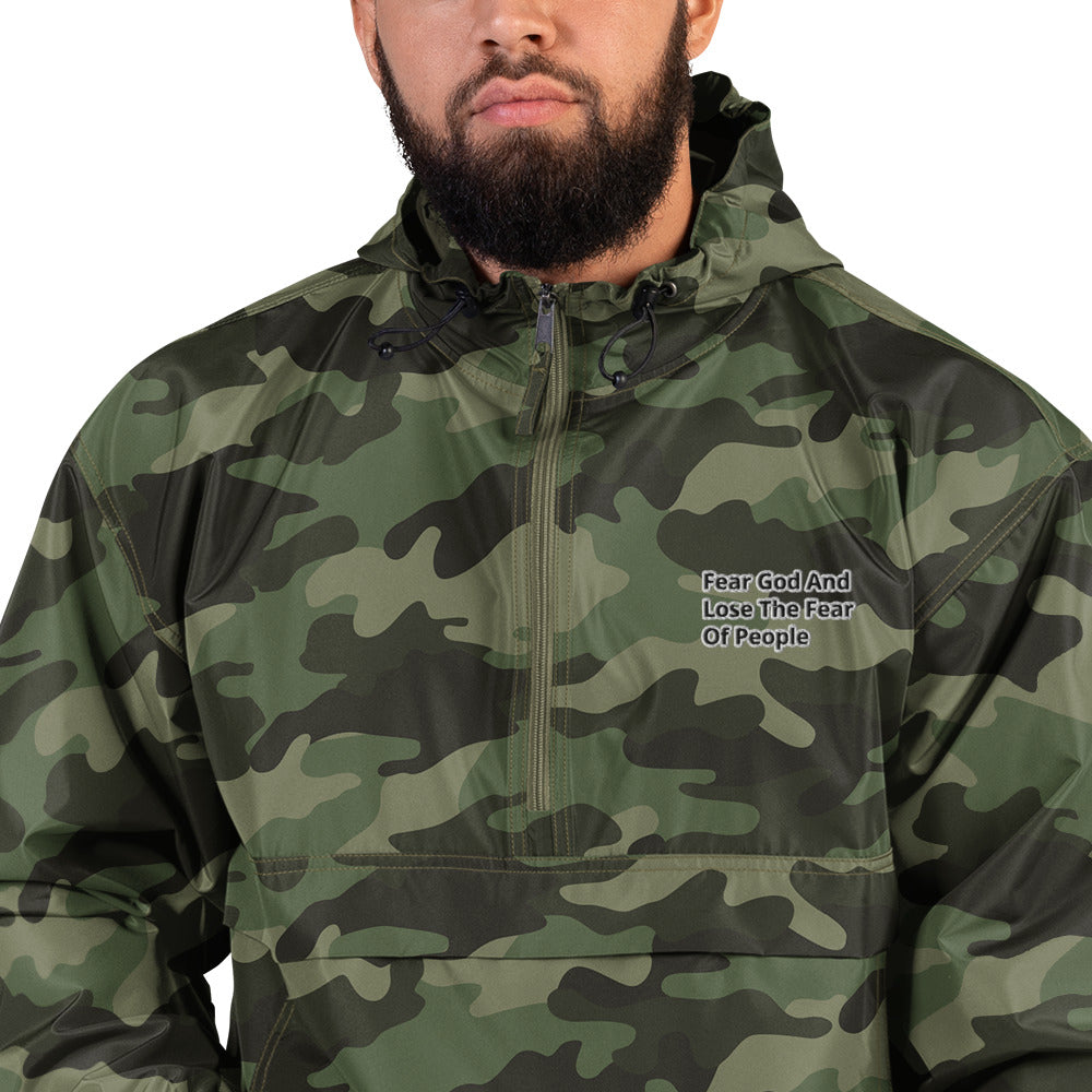Fear God Embroidered Champion Packable Jacket – inseparablelove