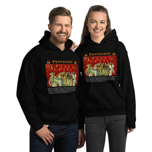 Tongues of Fire Pentecost Hoodie